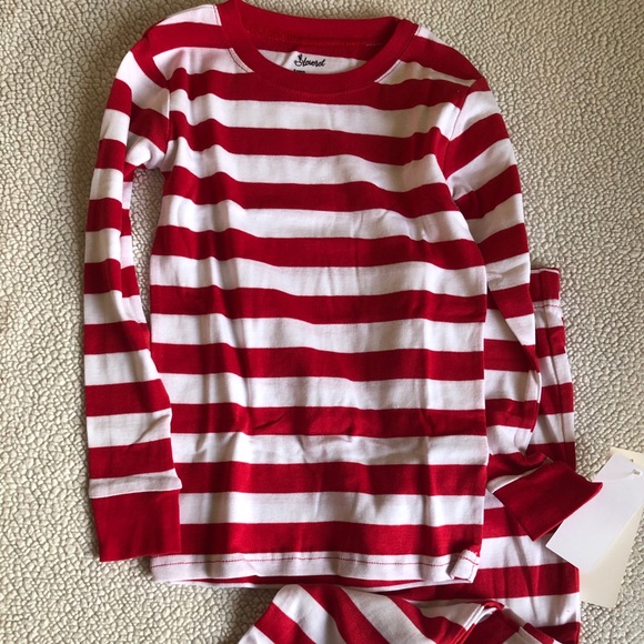 Levert Candy Cane Striped PJ Set - Picture 1 of 6